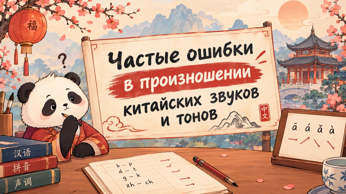 Превью материала: Частые ошибки в произношении